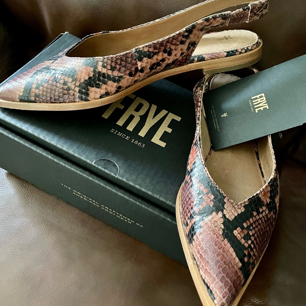 Frye slingbacks